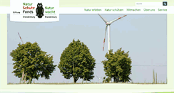Desktop Screenshot of naturschutzfonds.de
